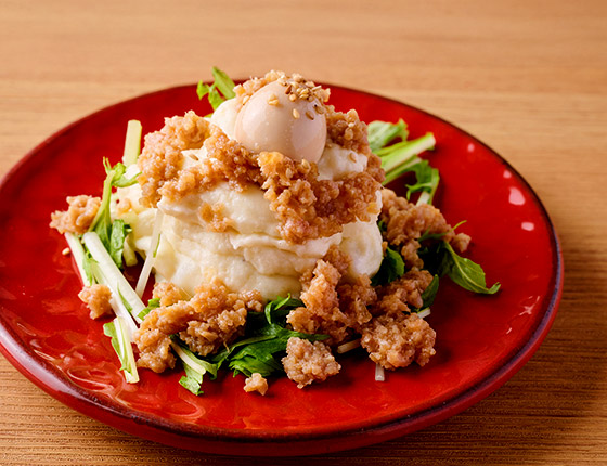 肉そぼろポテトサラダ